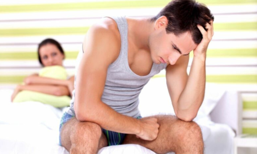 Hình ảnh minh họa tình trạng rối loạn cương dương ở nam giới